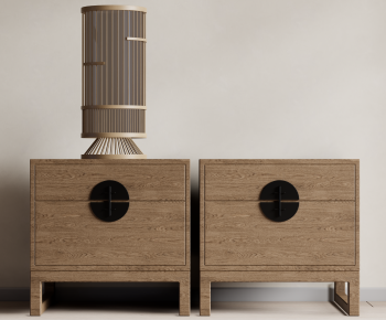 New Chinese Style Bedside Cupboard-ID:474307066