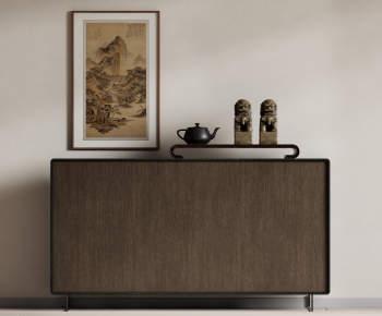 New Chinese Style Side Cabinet-ID:722880436