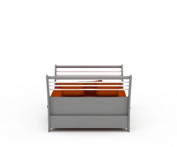 Modern Double Bed-ID:433712013