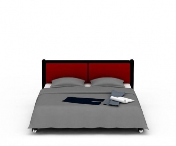 Modern Double Bed-ID:286915063