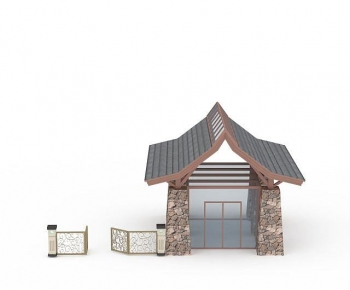 New Chinese Style Security Booth-ID:277163984