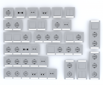 Modern Switch Socket Panel-ID:417469984
