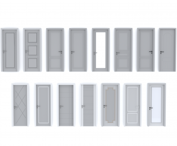 Modern Single Door-ID:787162078