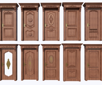 European Style Single Door-ID:366308939