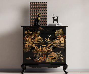New Chinese Style Decorative Cabinet-ID:328490971