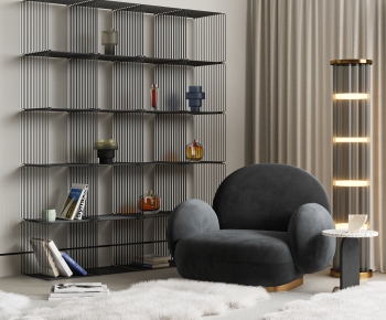 Modern Single Sofa-ID:302654036