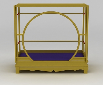 Chinese Style Double Bed-ID:296145929