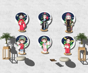 New Chinese Style Wall Decoration-ID:237560357