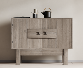 Wabi-sabi Style Side Cabinet-ID:862005002