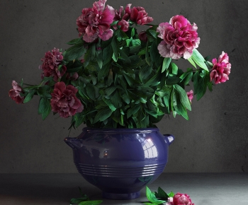 Modern Potted Green Plant-ID:632898094