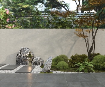 New Chinese Style Courtyard/landscape-ID:723037009