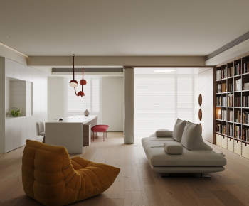 Modern A Living Room-ID:112430106