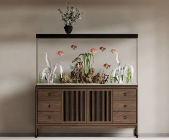 New Chinese Style Fish Tank-ID:426853902