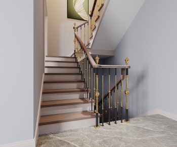 American Style Staircase-ID:246839547