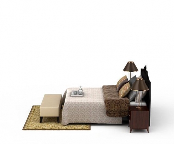 European Style Double Bed-ID:102370022