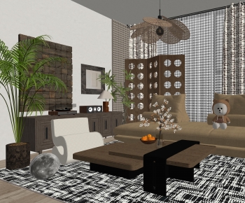 Modern A Living Room-ID:226808074
