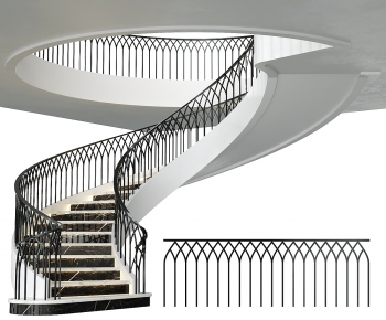 Modern Rotating Staircase-ID:145842084
