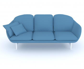 Modern Three-seat Sofa-ID:703008898