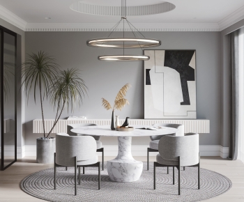 Modern Dining Room-ID:771975046