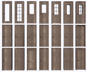 Simple European Style Single Door-ID:597496998