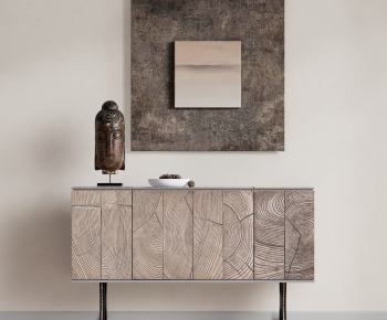 Wabi-sabi Style Side Cabinet-ID:896492966