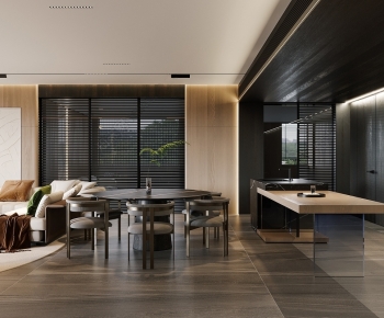 Modern A Living Room-ID:793613917