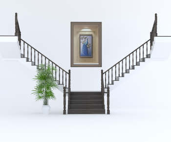 European Style Staircase-ID:995790005