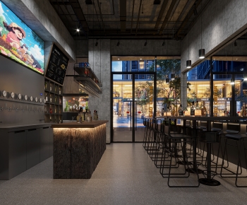 Industrial Style Bar-ID:130253086