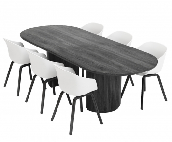 Modern Dining Table And Chairs-ID:660920147