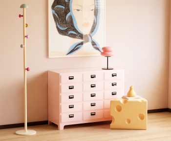 Modern Side Cabinet-ID:143785002