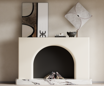 Modern Fireplace-ID:129225028