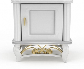 European Style Bedside Cupboard-ID:163988119