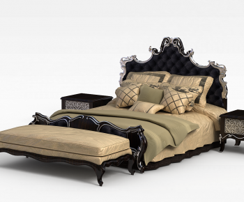 European Style Double Bed-ID:457818983