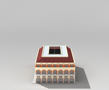 European Style Architecture Of Artistic Style-ID:258886103