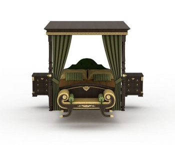 American Style Double Bed-ID:998883015