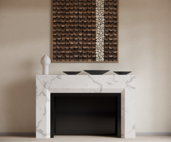 Modern Fireplace-ID:739726077
