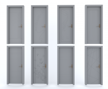 Modern Single Door-ID:418090885