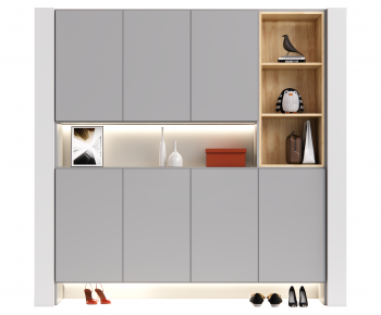 Modern Shoe Cabinet-ID:592237009