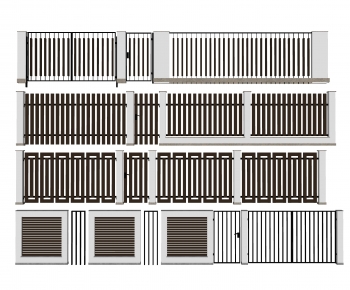 Modern Fence-ID:321383001