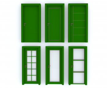 Modern Single Door-ID:120414026