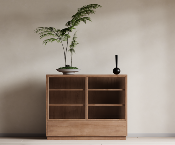 Wabi-sabi Style Side Cabinet-ID:652127039