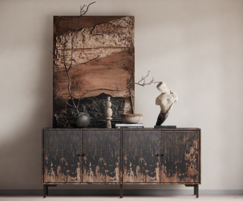 Wabi-sabi Style Side Cabinet-ID:420253045