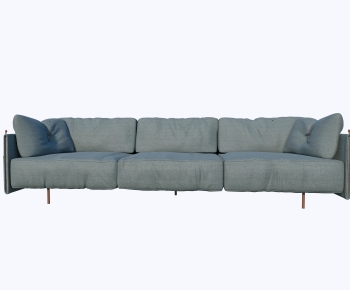 Modern Three-seat Sofa-ID:112640967