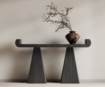 Wabi-sabi Style Console-ID:973406081