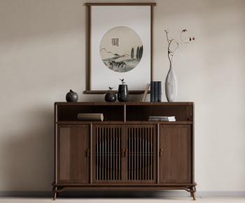 New Chinese Style Side Cabinet-ID:953896051