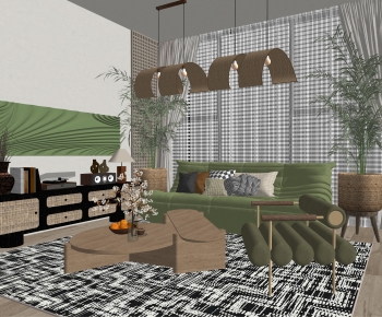 Modern A Living Room-ID:144922027