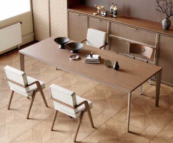 Modern Dining Table And Chairs-ID:129015921