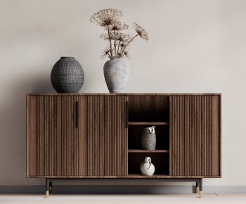 Wabi-sabi Style Side Cabinet-ID:664237027