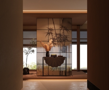 New Chinese Style Hallway-ID:167149079