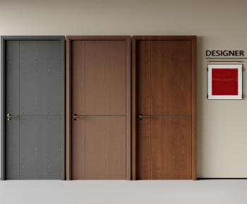 Modern Single Door-ID:887129341